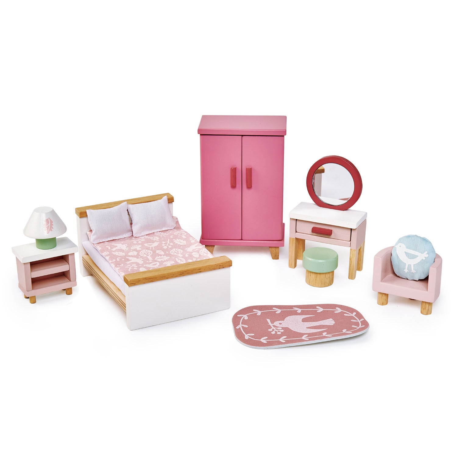 Dolls House Bedroom Furniture  Tender Leaf   