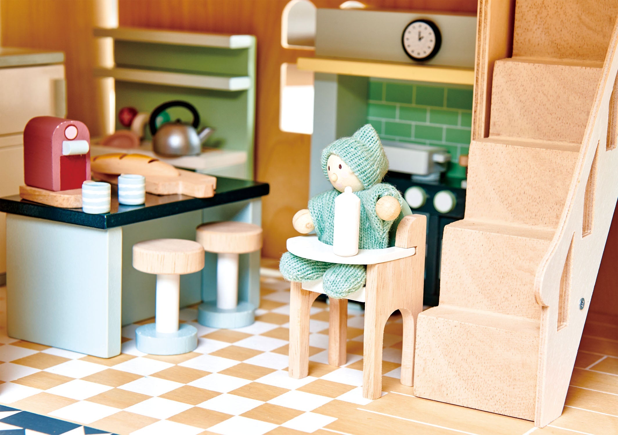 Dolls House Kitchen Furniture  Tender Leaf   