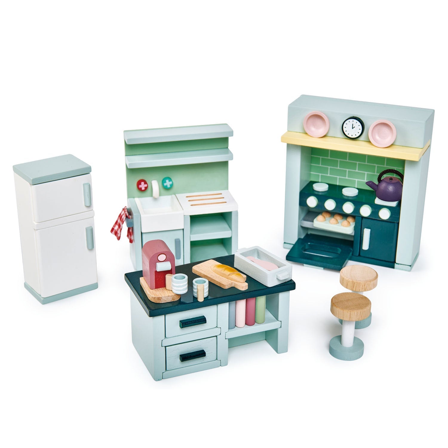 Dolls House Kitchen Furniture  Tender Leaf   