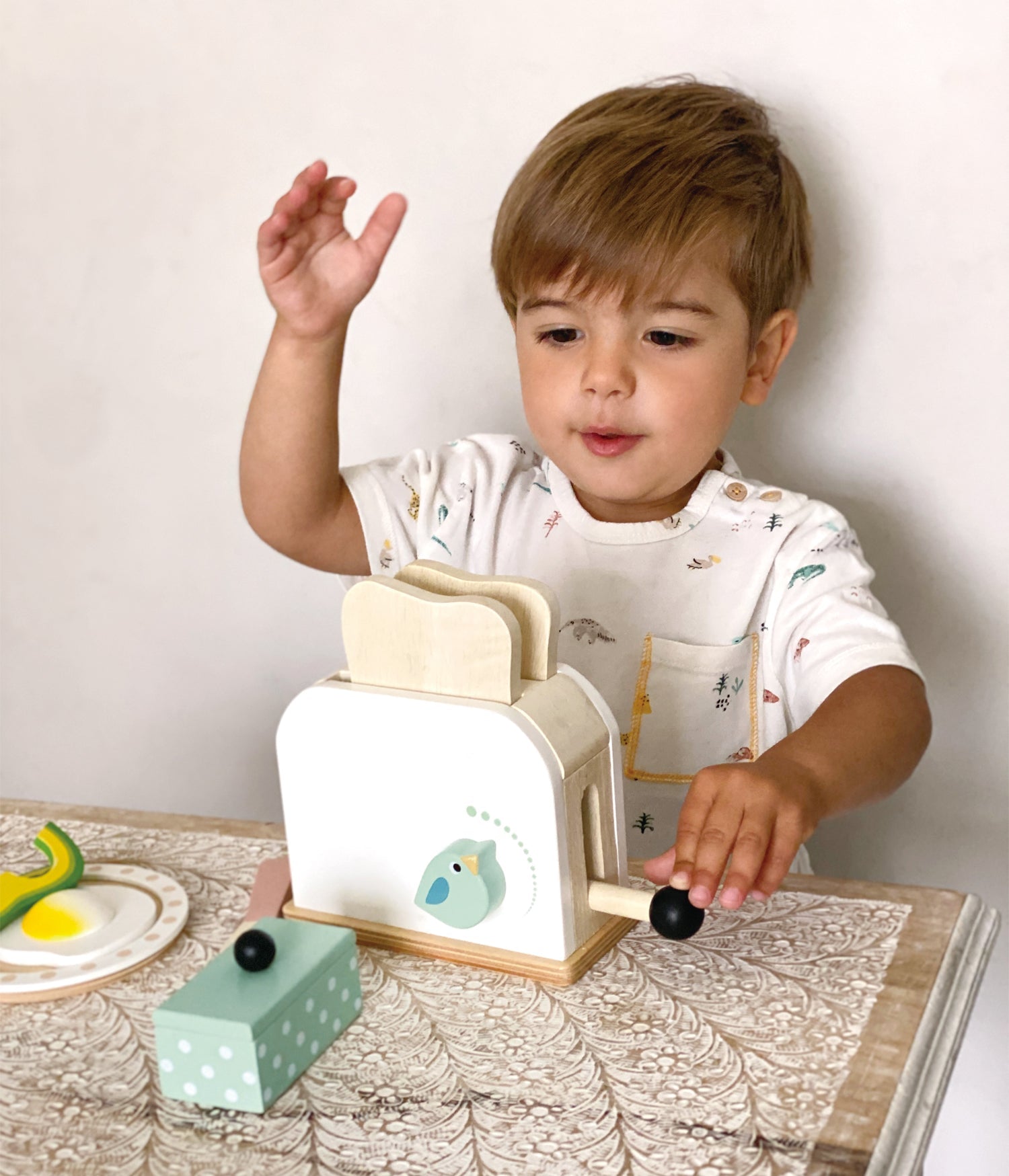 Breakfast Toaster Set  Tender Leaf   