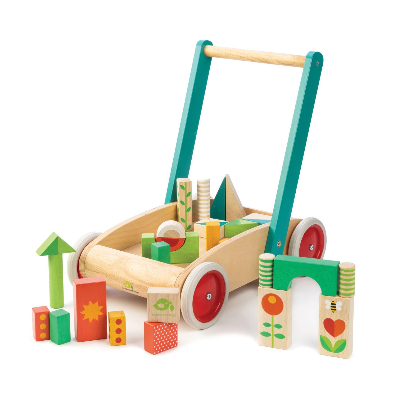 Baby Block Walker  Tender Leaf   