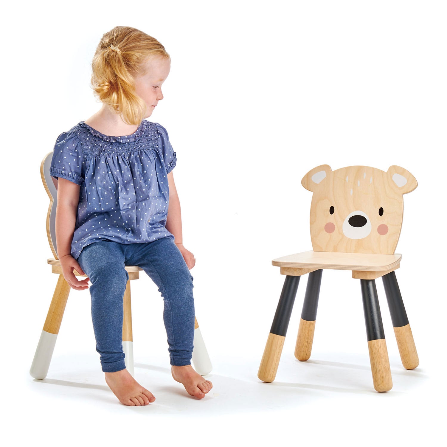 Forest Bear Chair  Tender Leaf   