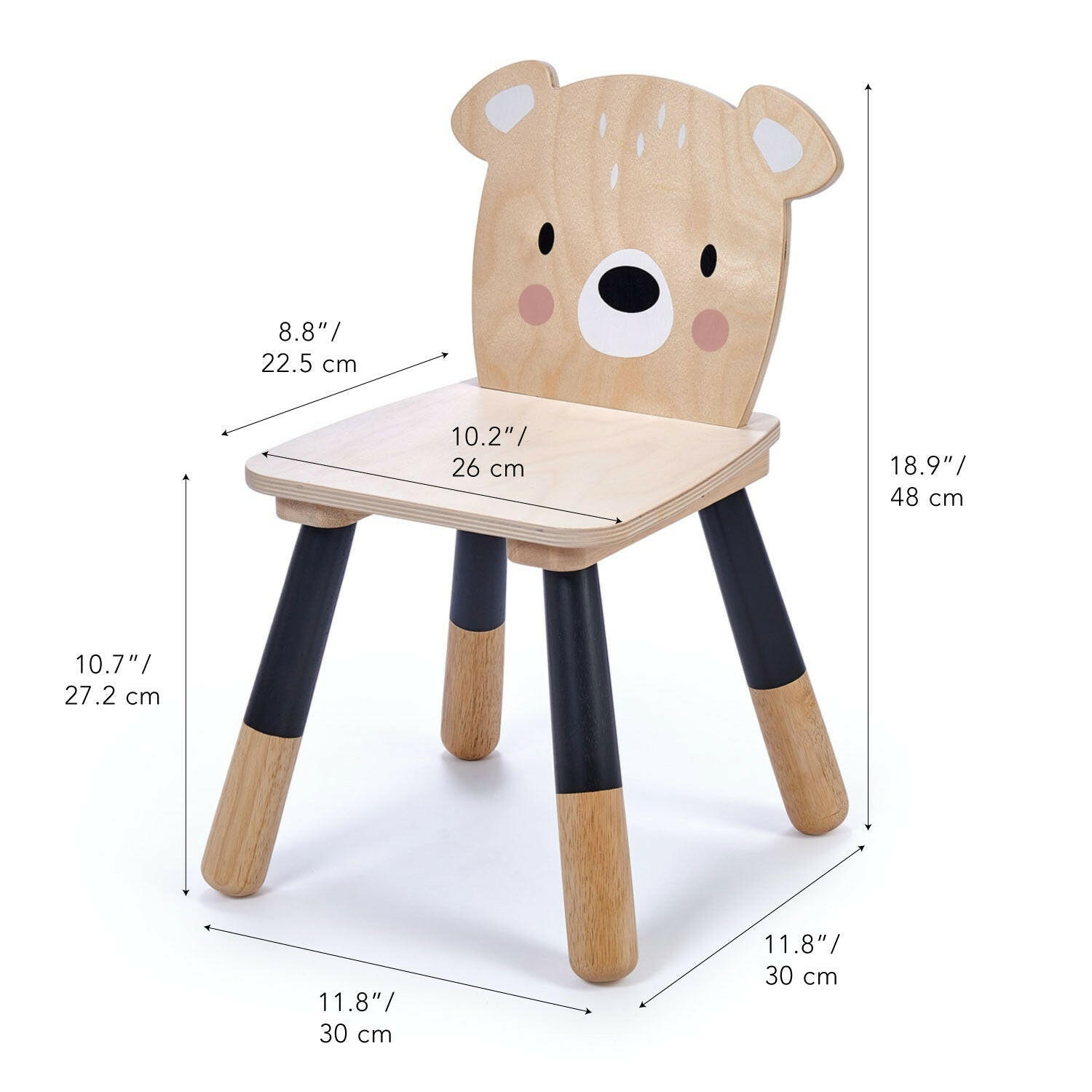 Forest Bear Chair  Tender Leaf   