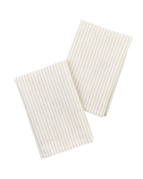Milton & Goose - PREORDER - Play Kitchen Tea Towels - Tan / White