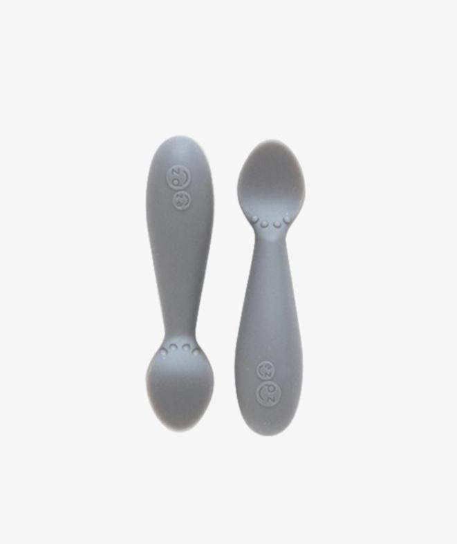 Tiny Spoon Twin-Pack Retail ezpz Gray  