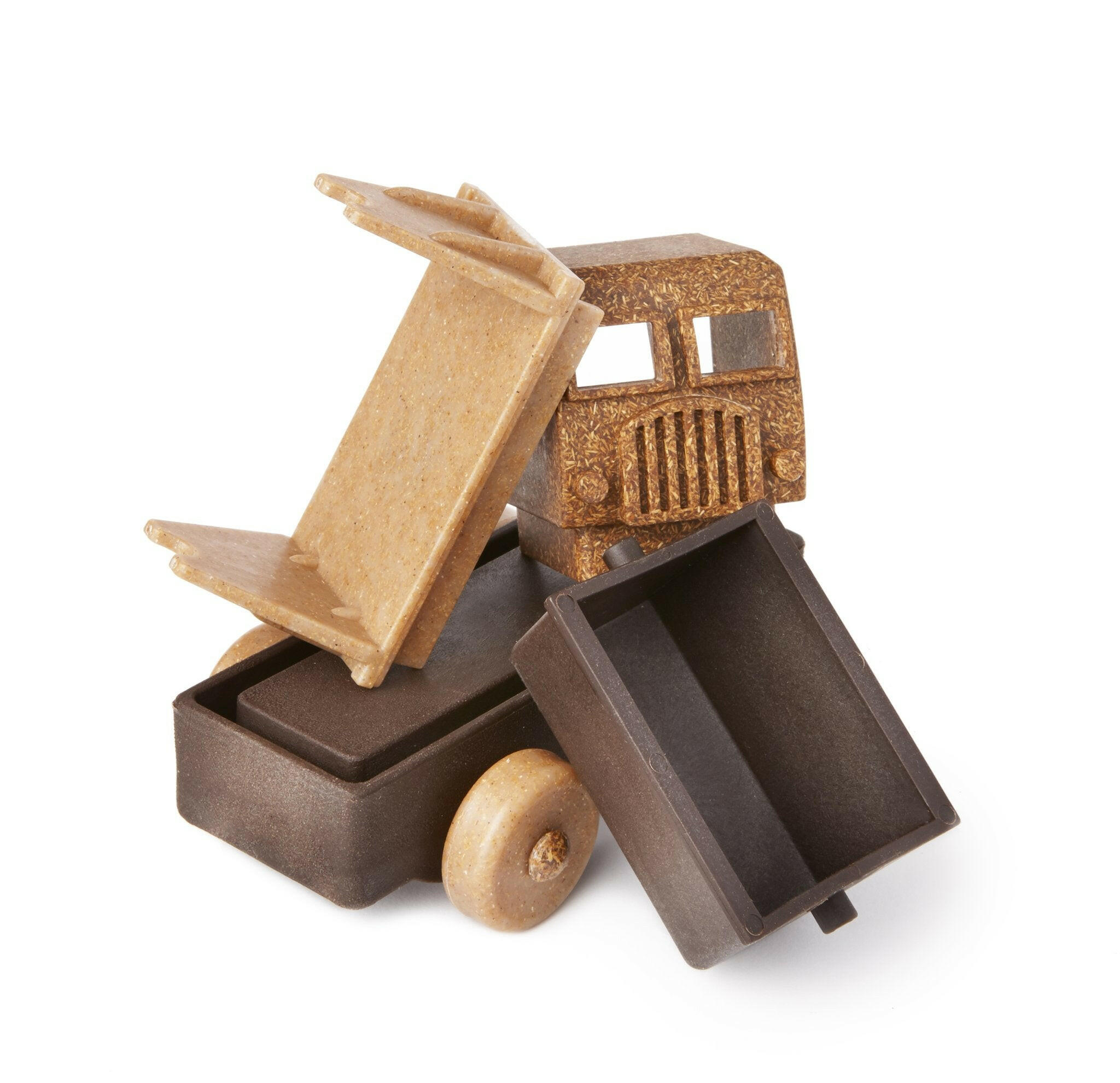 Luke's Toy Factory Natural Tipper Truck Kids Toys Luke's Toy Factory   