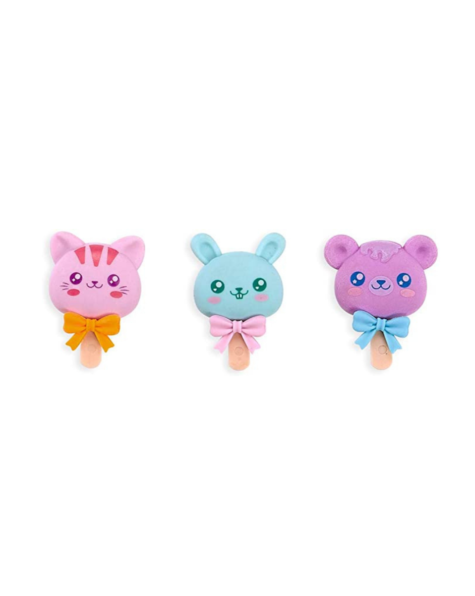 Cutie Pops Scented Erasers - Set Of 3 Art Supplies OOLY - Art & School Supplies   