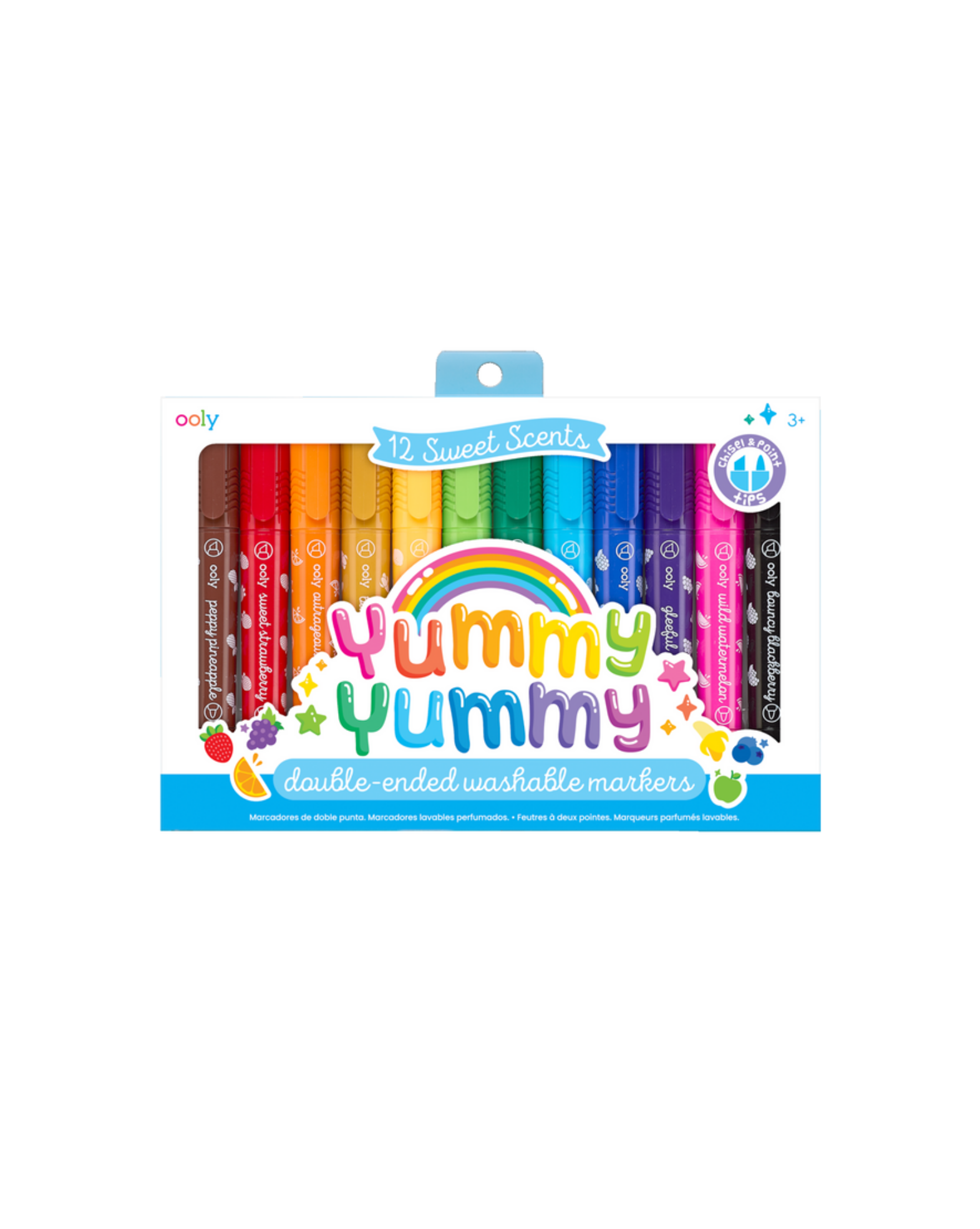 Yummy Yummy Scented Markers - set of 12 Art Supplies OOLY - Art & School Supplies   