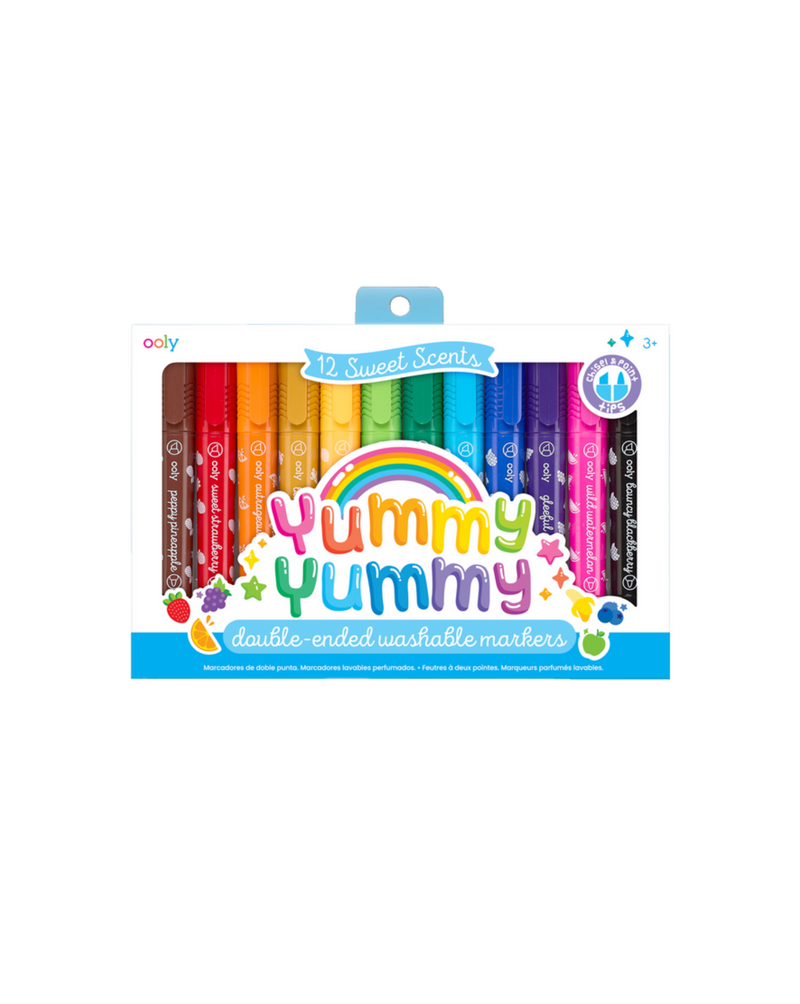 Yummy Yummy Scented Markers - set of 12
