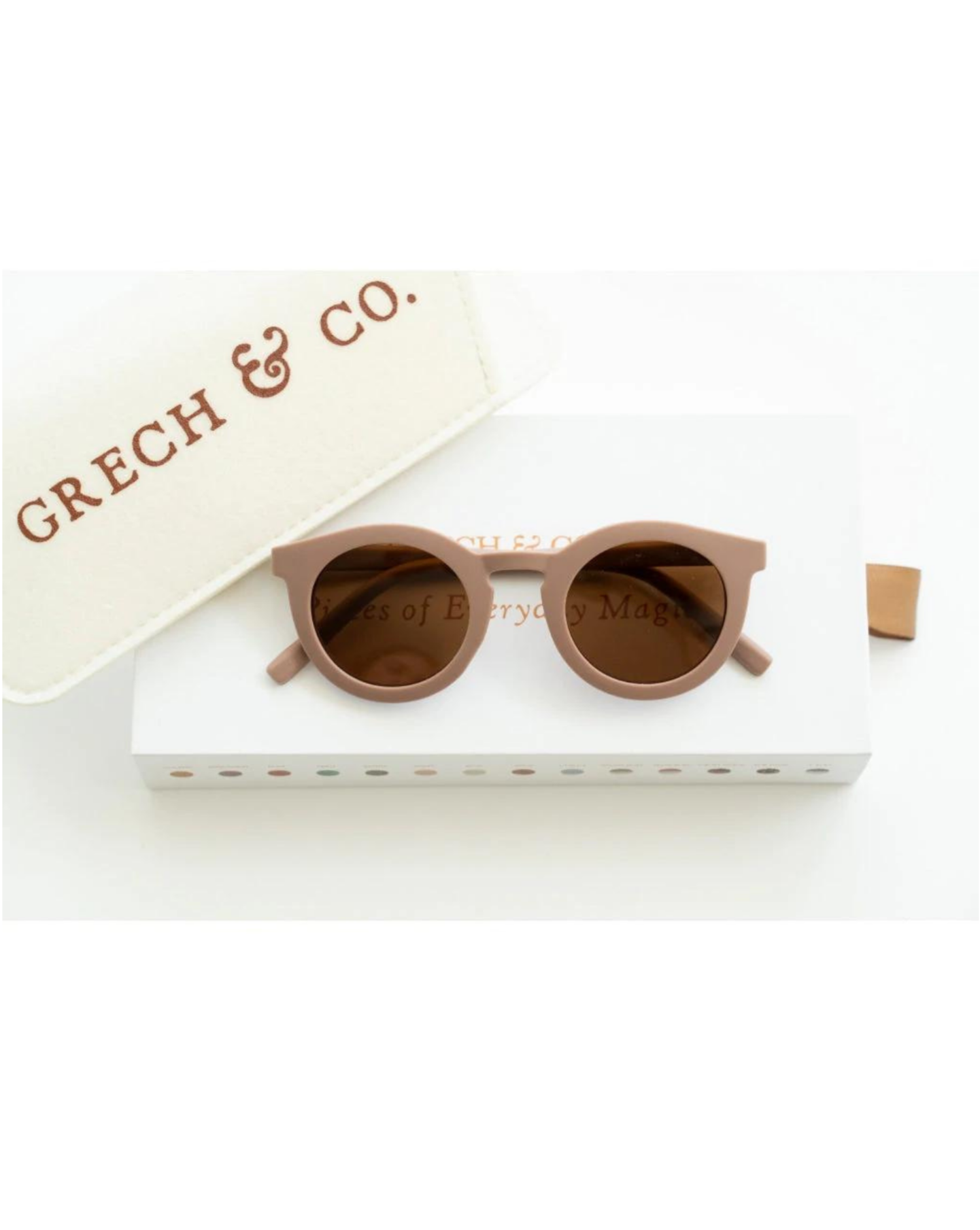 Sustainable Polarized Kids Sunglasses - Burlwood Sunglasses Grech & Co.   