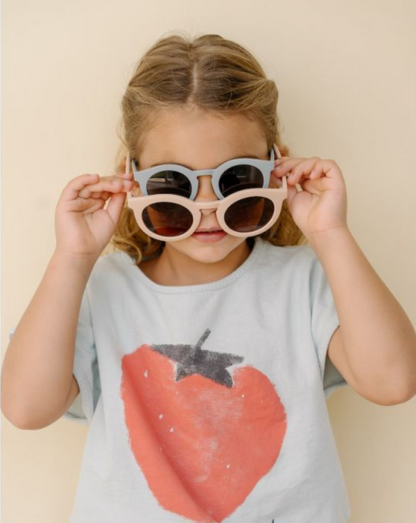 Sustainable Kids Polarized Glasses - Light Blue