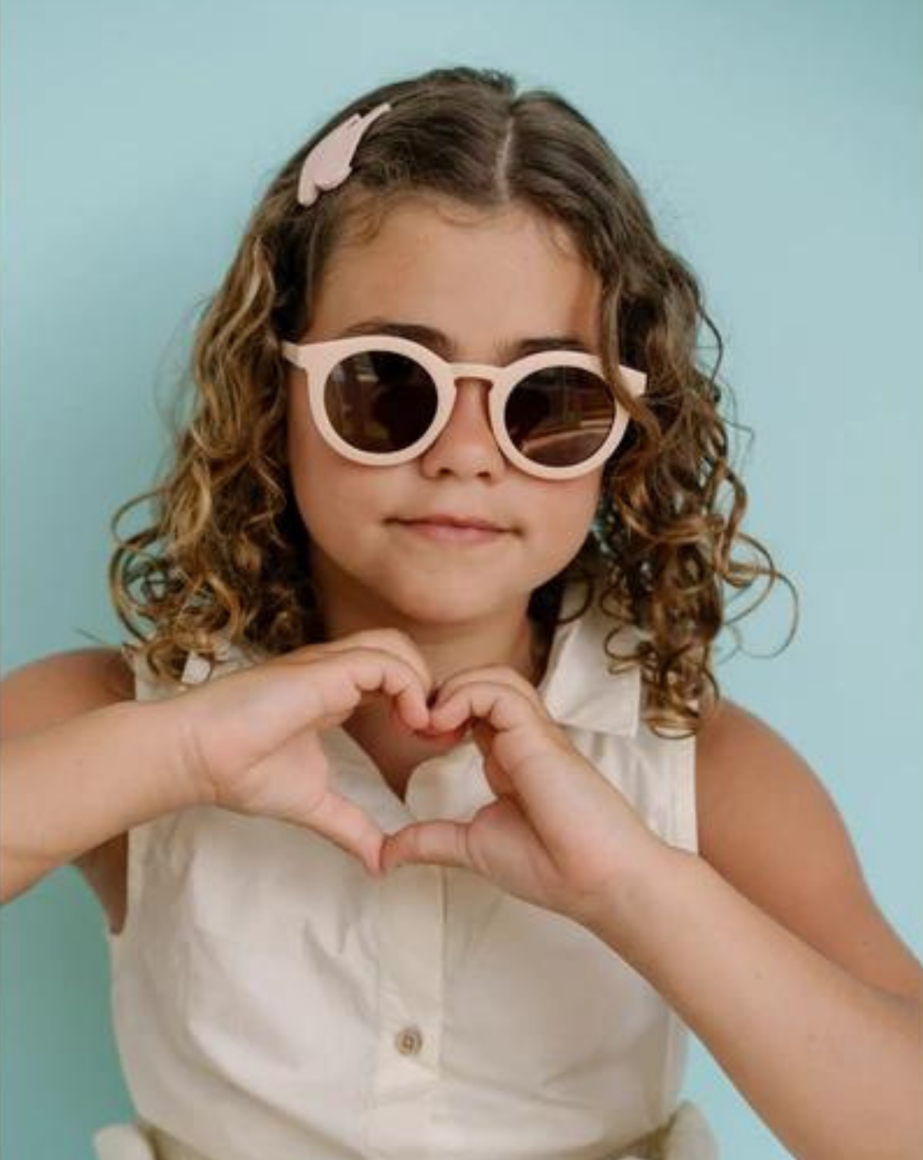 Sustainable Kids Polarized Sunglasses - Shell Sunglasses Grech & Co.   