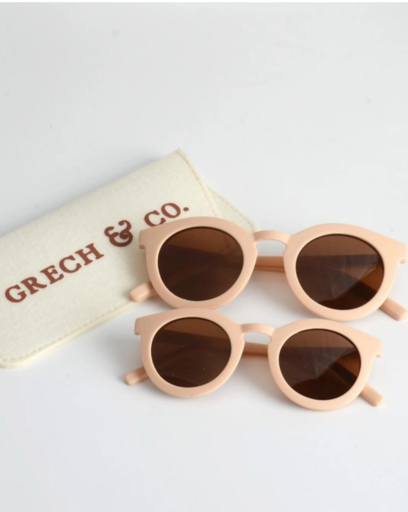 Sustainable Kids Polarized Sunglasses - Shell Sunglasses Grech & Co.   