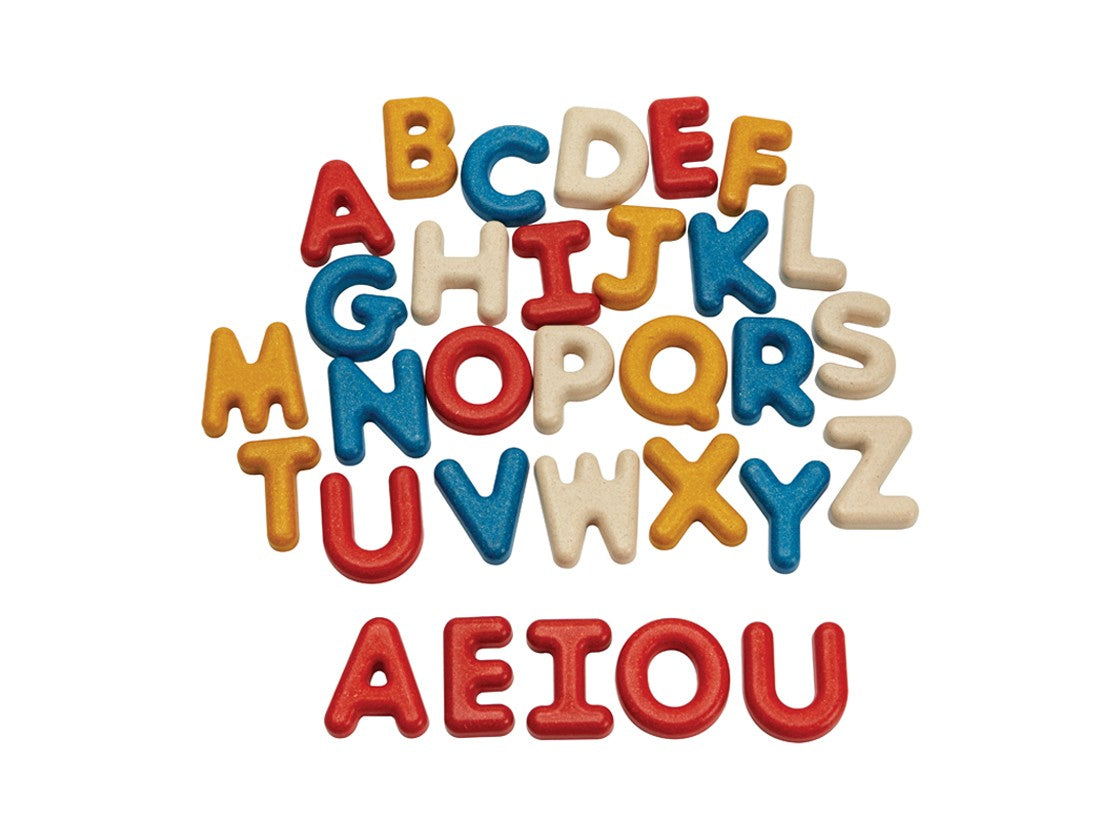 Upper Case Alphabet Educational Toys PlanToys   