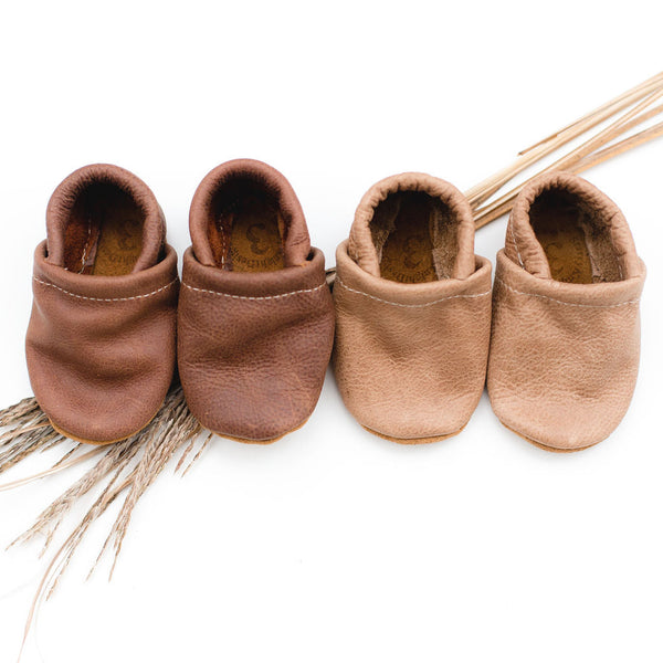 Rust & W. Wood Leather Loafers Shoes Baby and Toddler