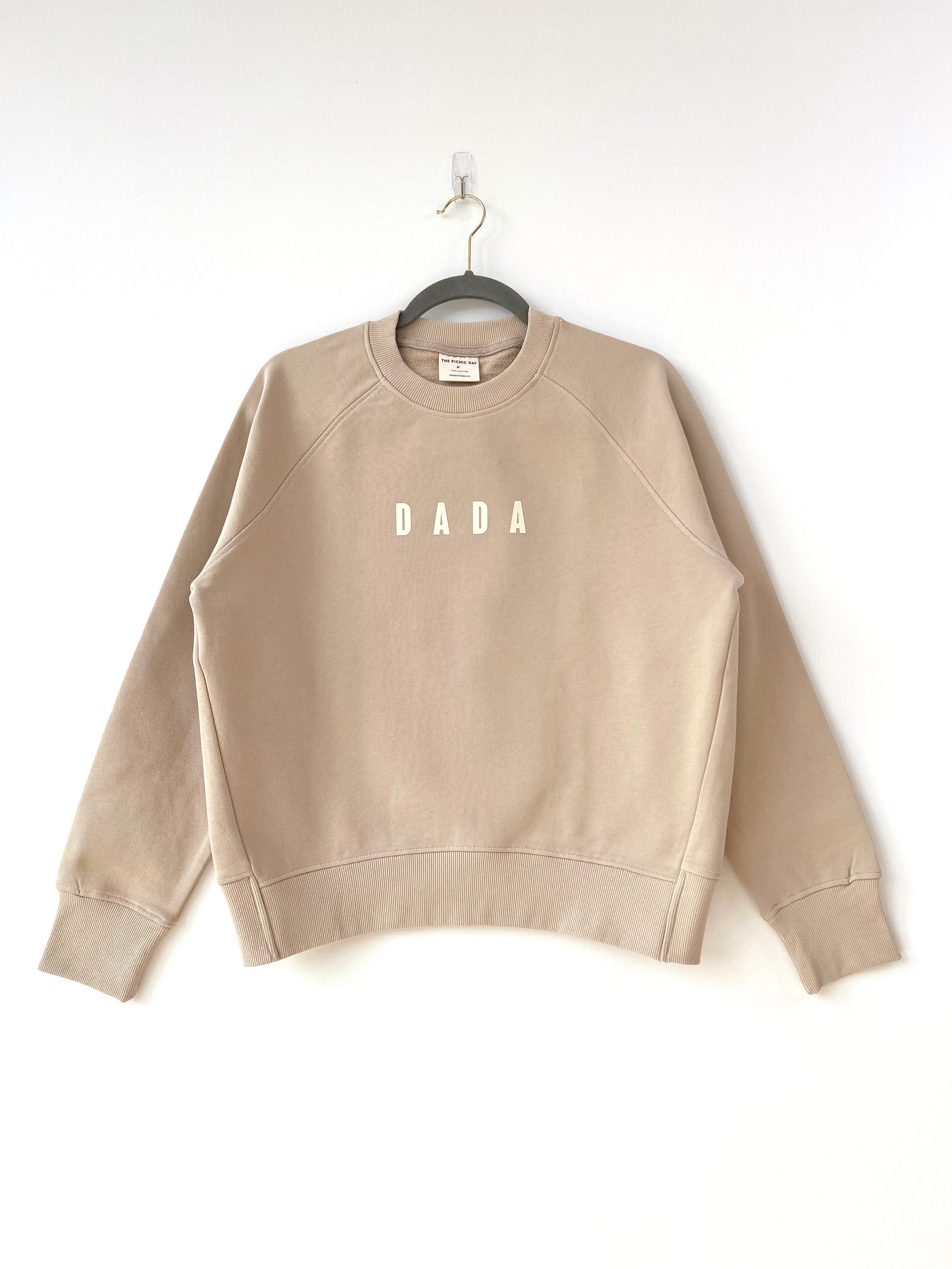 DADA Sweatshirt Tan Adult Tops The picnic day   