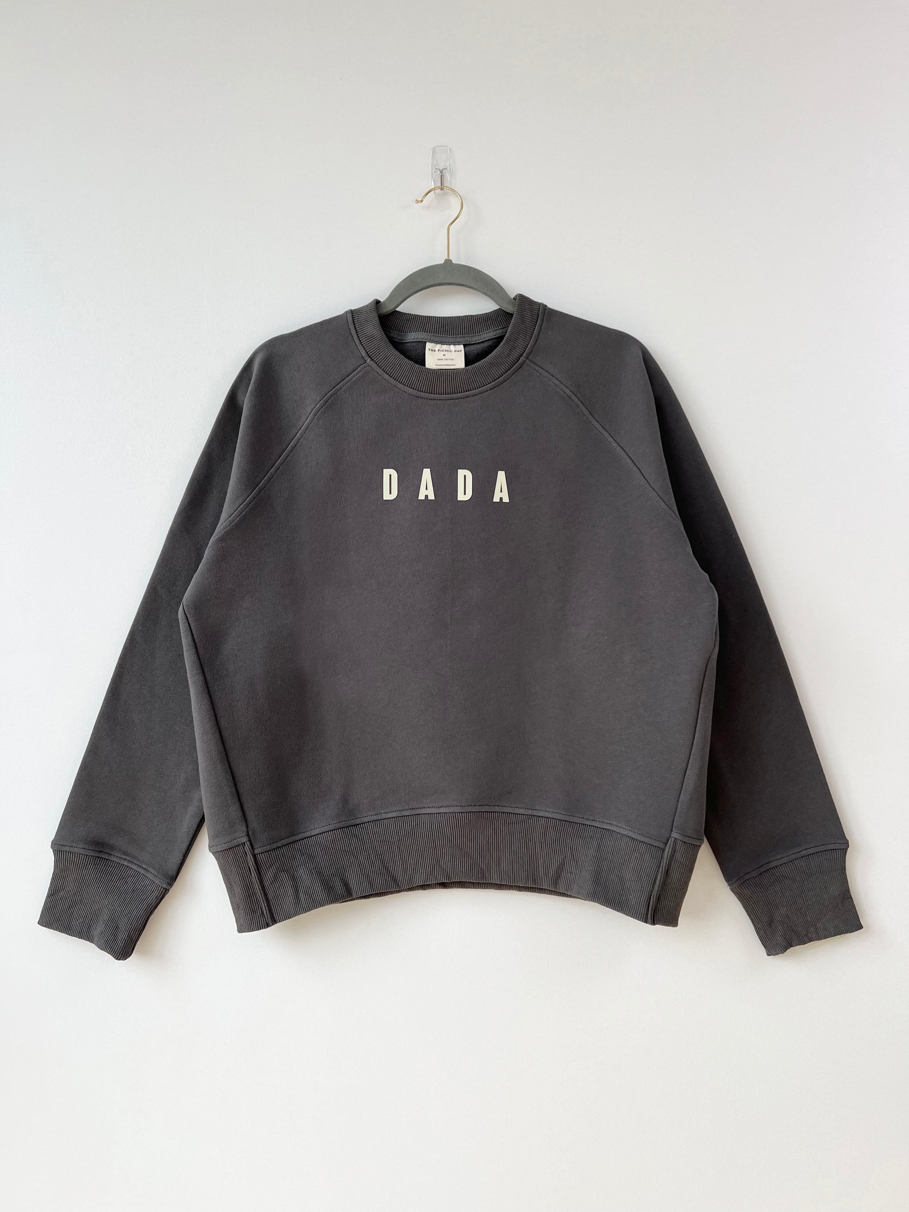 DADA Sweatshirt Dark Gray Adult Tops The picnic day   