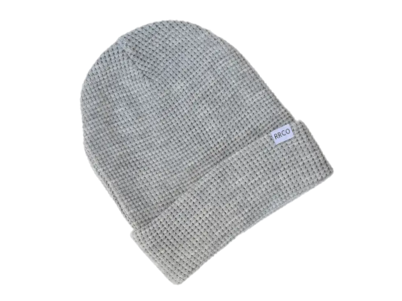 Rad River Co Waffle Beanie Pebble Snow Spring Winter Fall Hat
