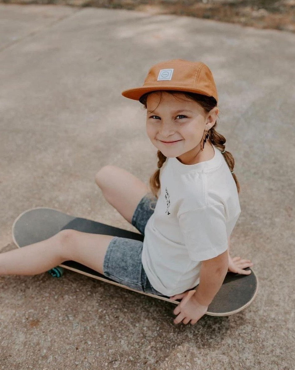 Waterproof Five-Panel  Kids Hat - Clay Hats Rad River Co.   