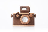 35MM Vintage Style Wooden Toy Camera Walnut
