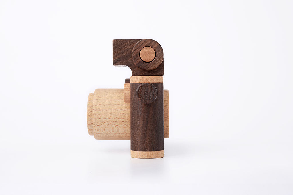 35MM Vintage Style Wooden Toy Camera Walnut wooden toy Father's Factory   