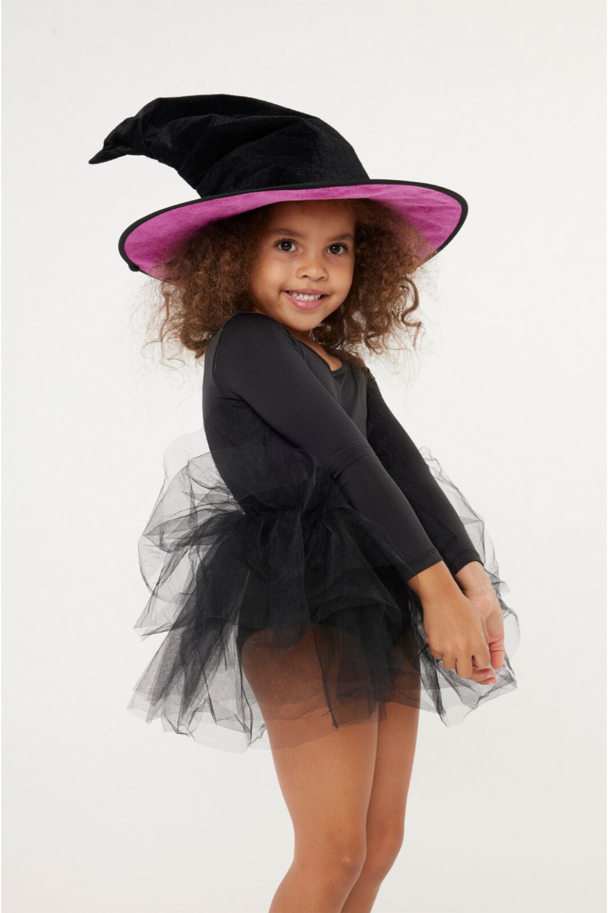 Crushed Velvet Witch Hat Hats iloveplum   