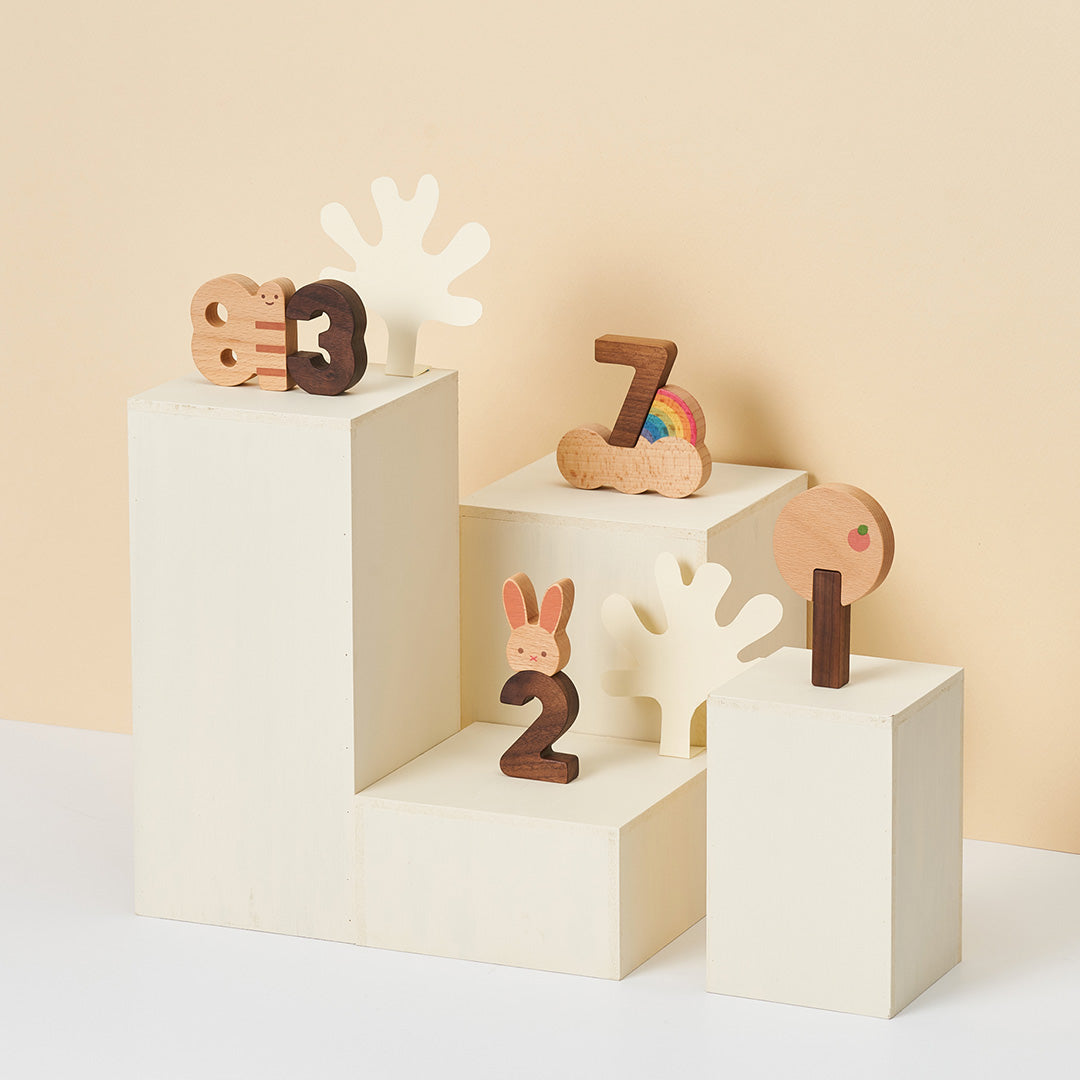 Numbers Wooden Play Blocks Blocks Oioiooi   