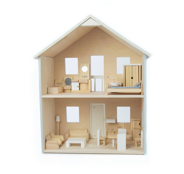 Grove Wooden Dollhouse Back