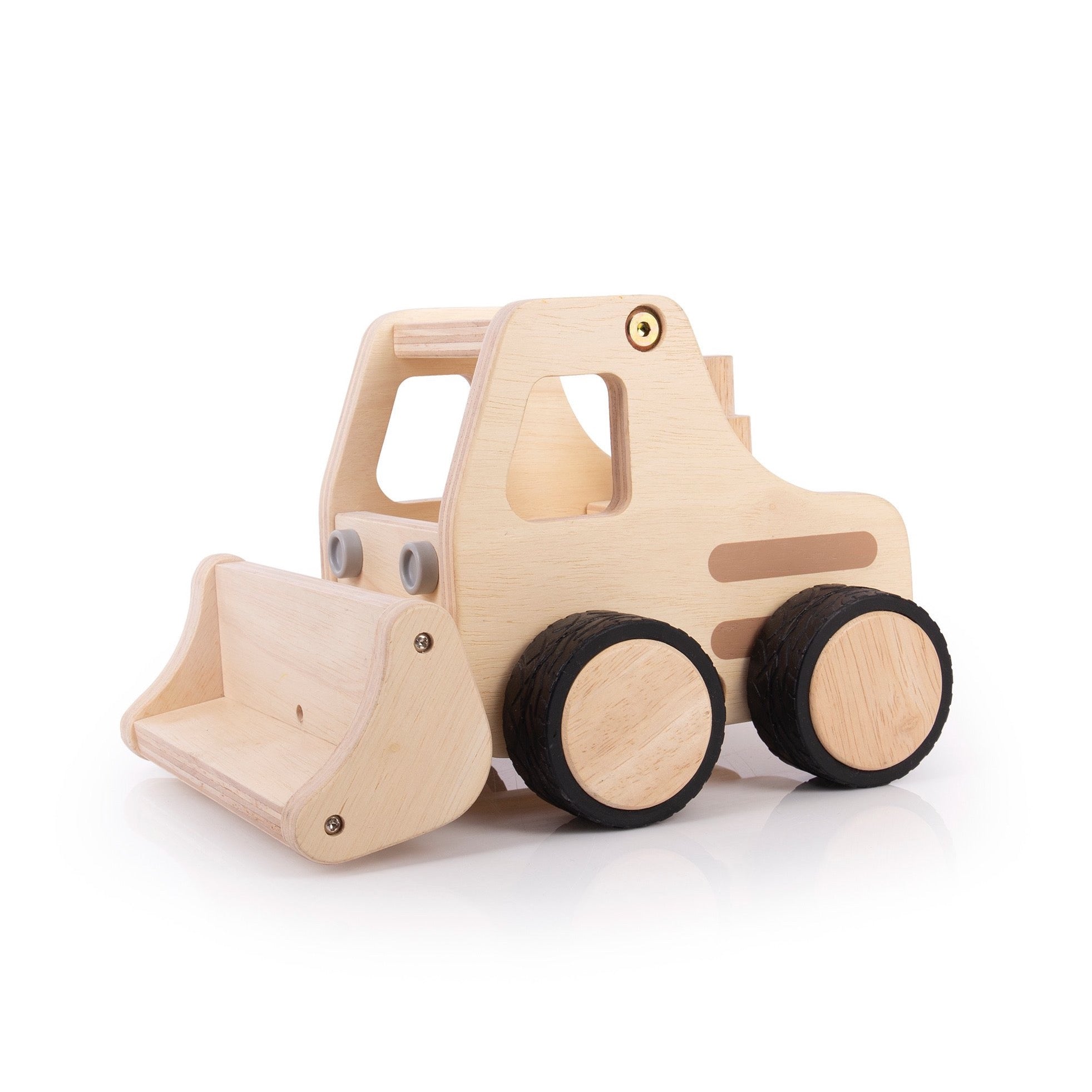 Wooden Front Loader Cars Guidecraft   