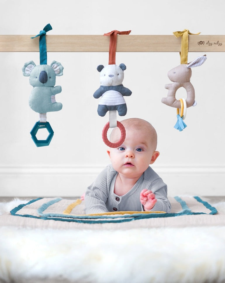 Ritzy Activity Gym™ Wooden Gym with Toys Baby Essentials Itzy Ritzy   