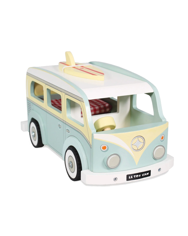 Le Toy Van Holiday Camper Van Wooden Toy Kids Toddler 
