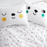 2-pack Happy Faces Standard Size Pillowcases