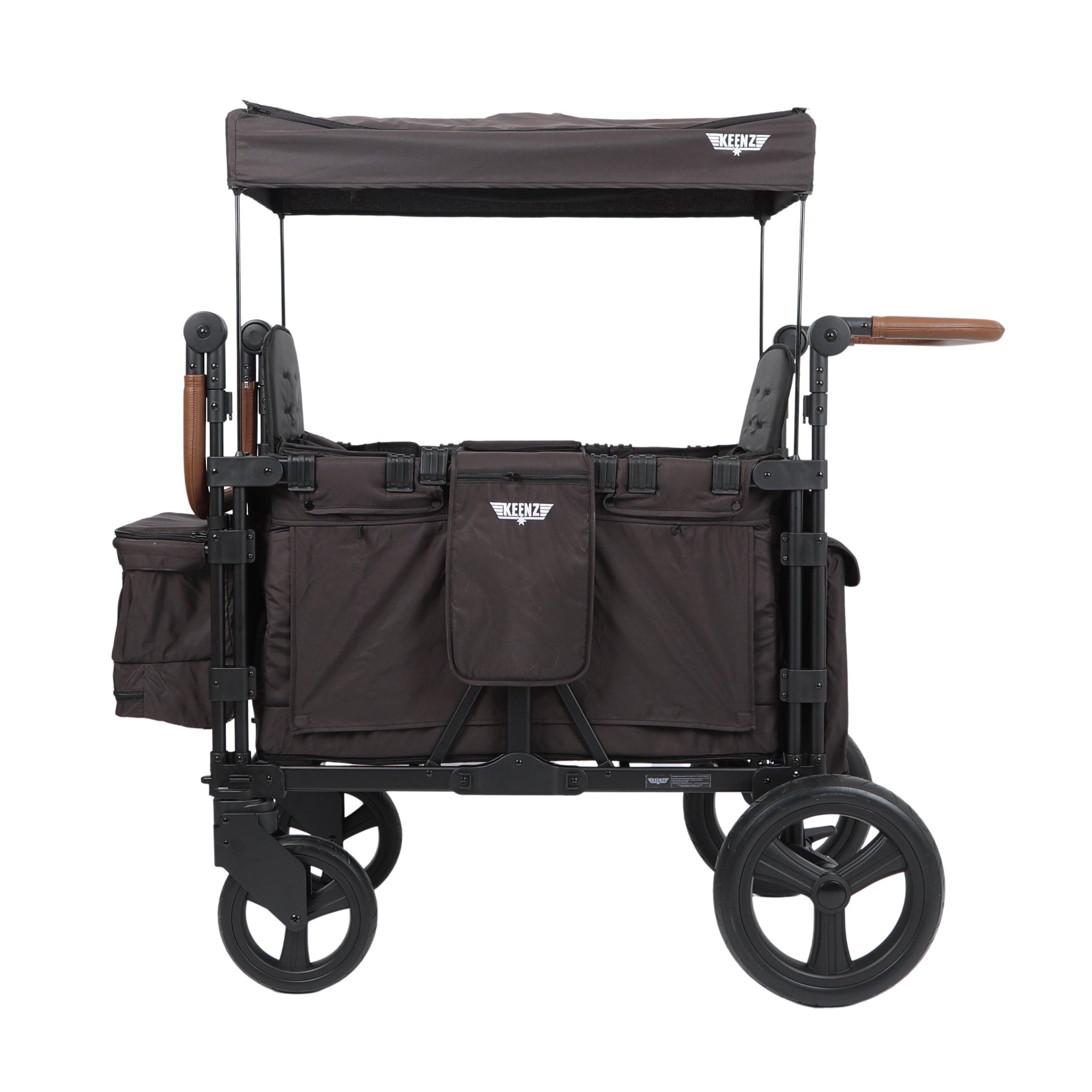 Keenz XC - Luxury Comfort Stroller Wagon 2 Passenger Baby & Toddler > Baby Transport > Baby Strollers Keenz Stroller Wagons Black  