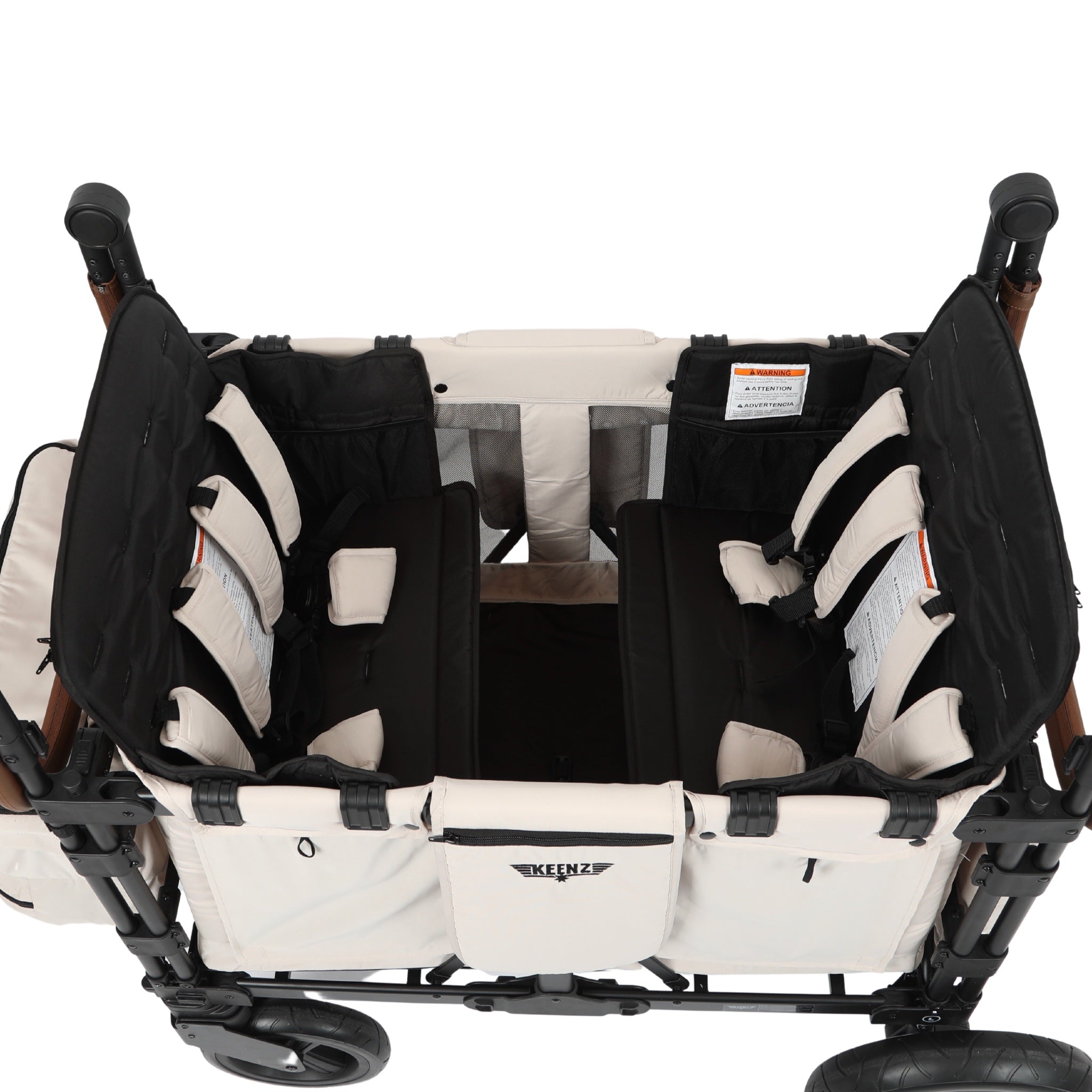 Keenz XC+ - Luxury Comfort Stroller Wagon 4 Passenger Baby & Toddler > Baby Transport > Baby Strollers Keenz Stroller Wagons   