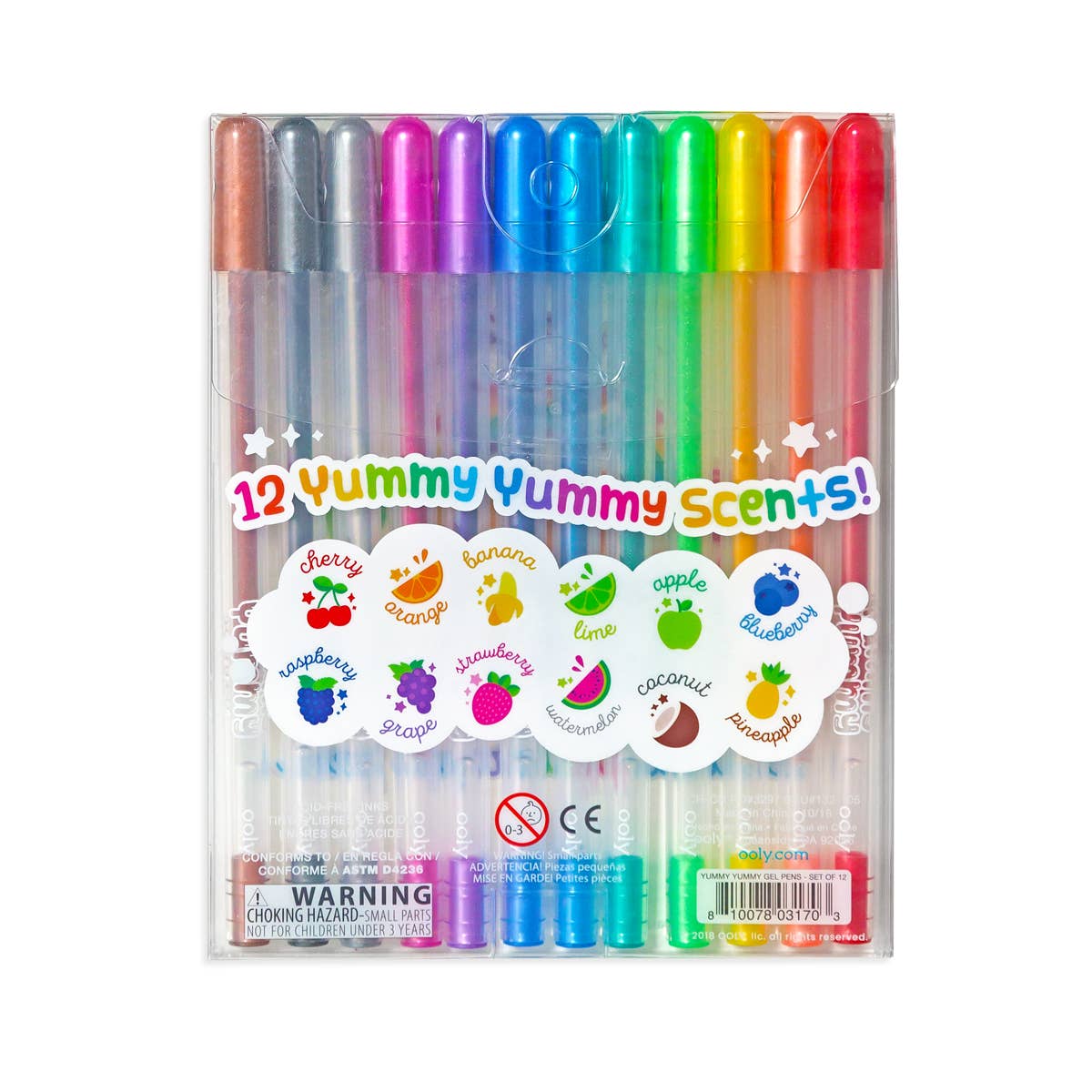 Yummy Yummy Scented Glitter Gel Pens Art Supplies OOLY - Art & School Supplies   