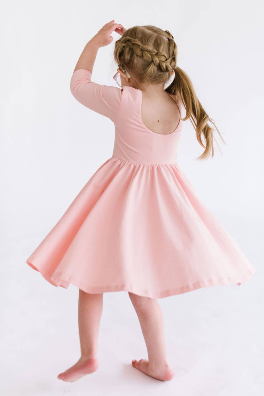 Emile Dress in Peony  Ollie Jay   