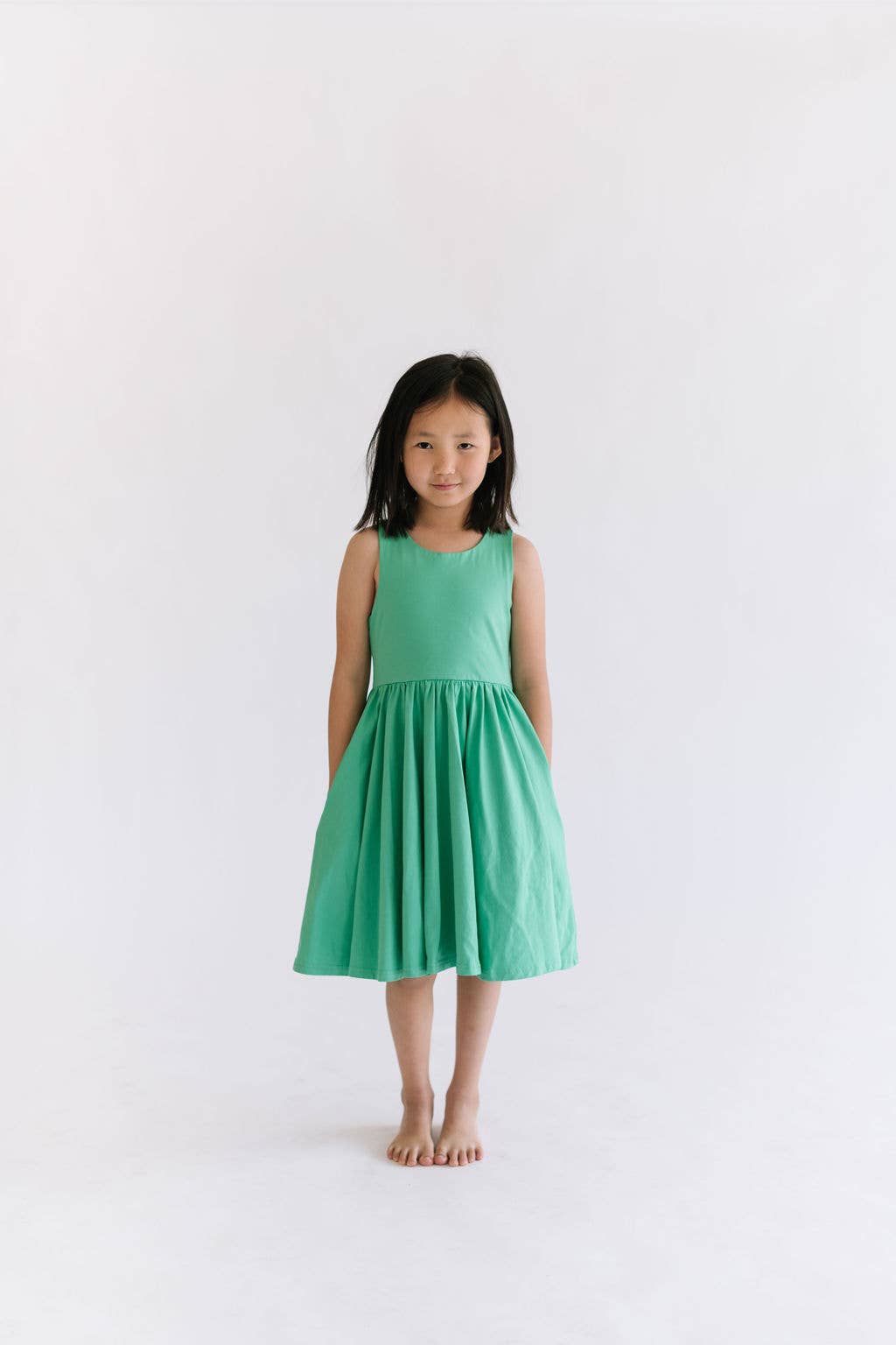 Charlotte Dress in Sea Green dress Ollie Jay   