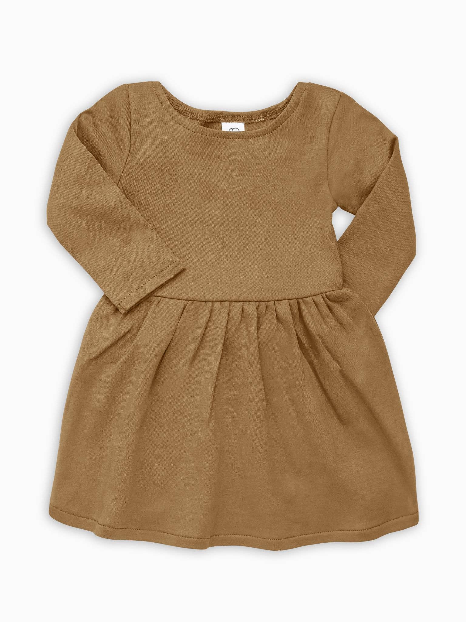 Stell Swing Dress Organic Cotton - Amber Baby Clothing Colored Organics   