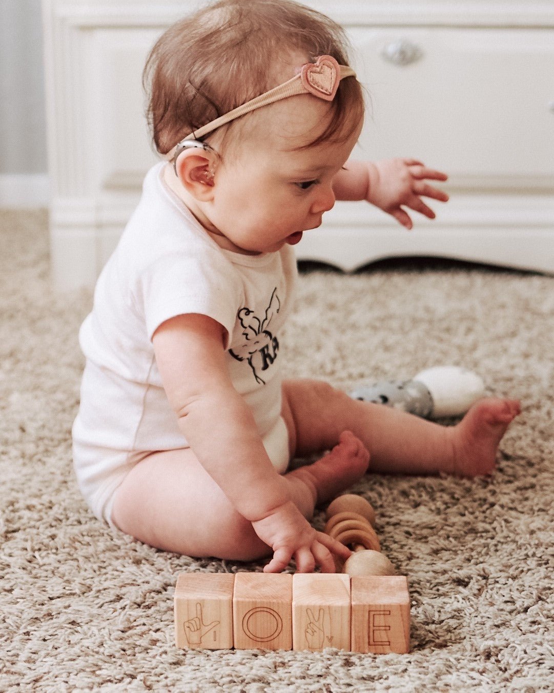 American Sign Language ABC Blocks Blocks Bannor Toys   