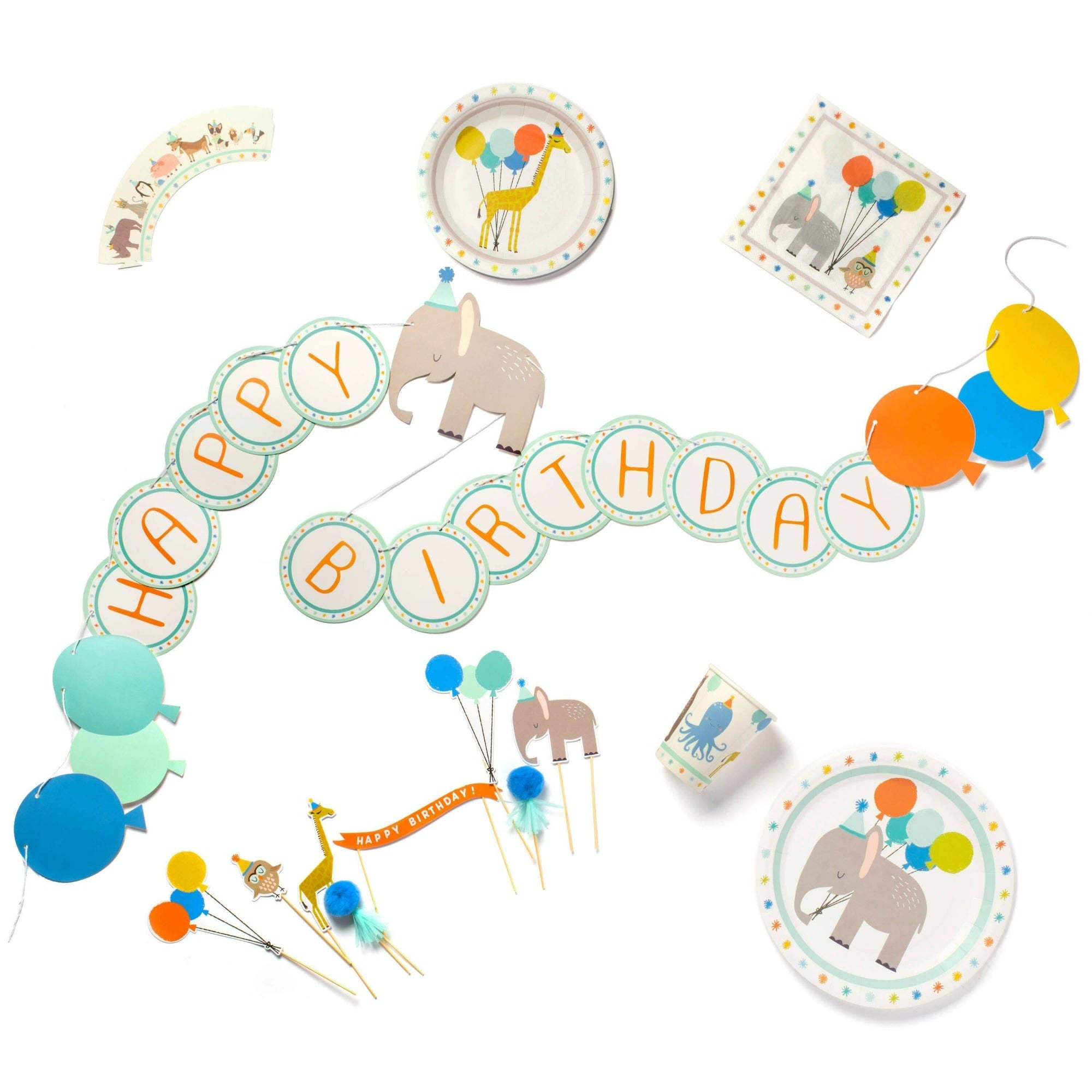 Safari Animal - Party in a Box Art Supplies Lucy Darling   