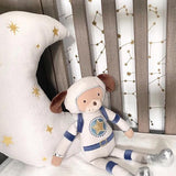 Archie Astro Dog Doll Silver