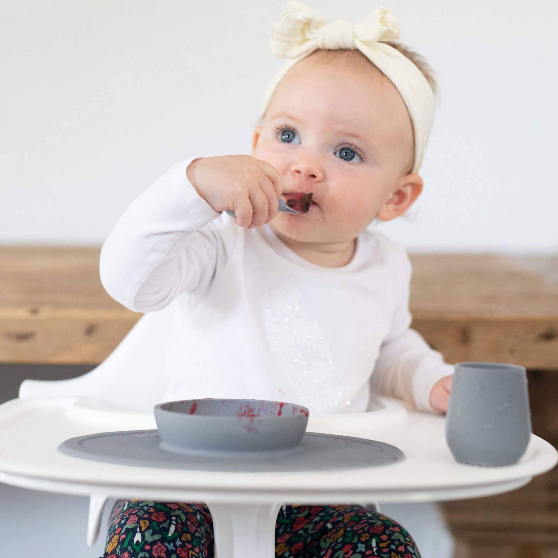 Tiny Bowl - Gray Feeding Ezpz   