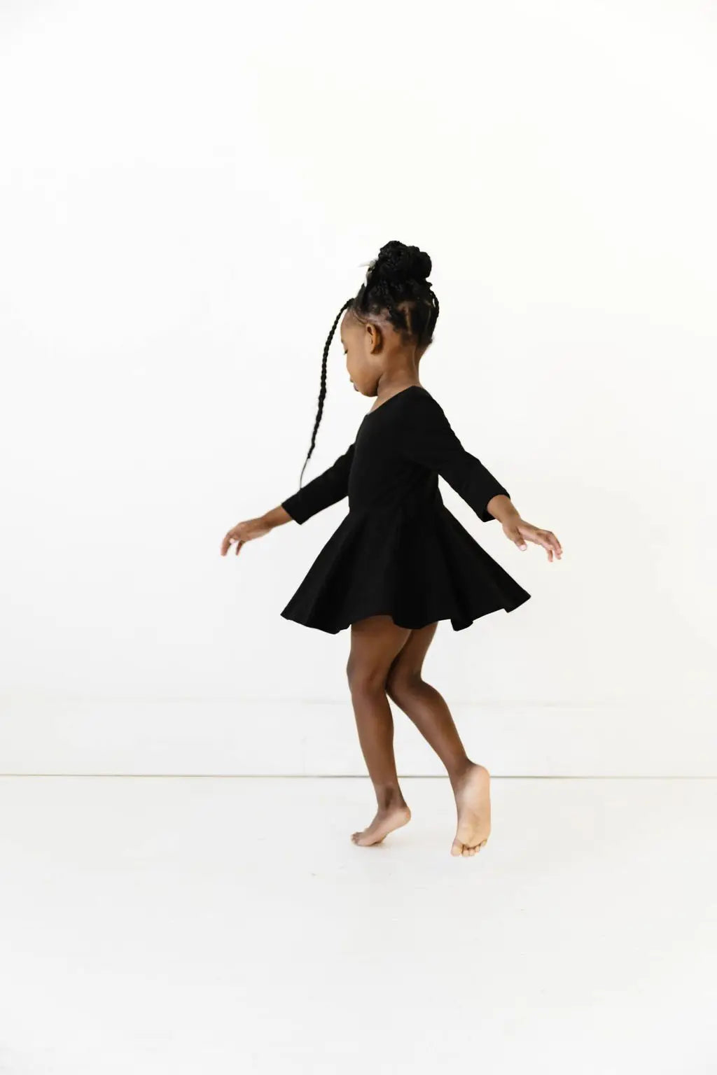 Skirted Leotard in Midnight  Ollie Jay   