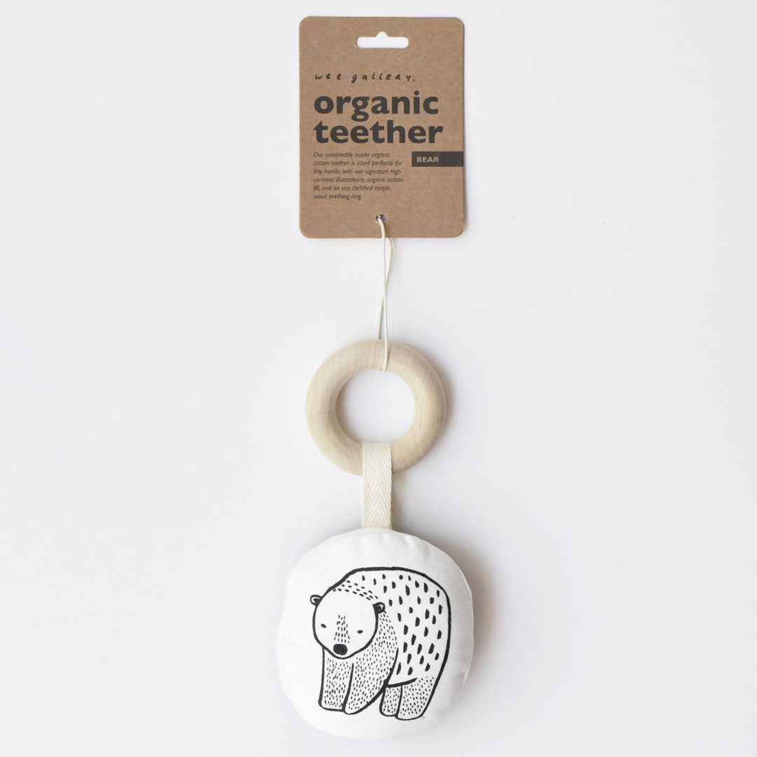 Organic Teether - Bear Teethers Wee Gallery   