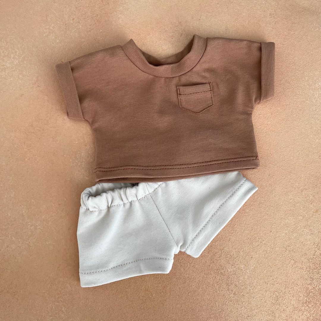 Baby Doll Cotton Shorts Doll Clothing Little Wonder & Co.   