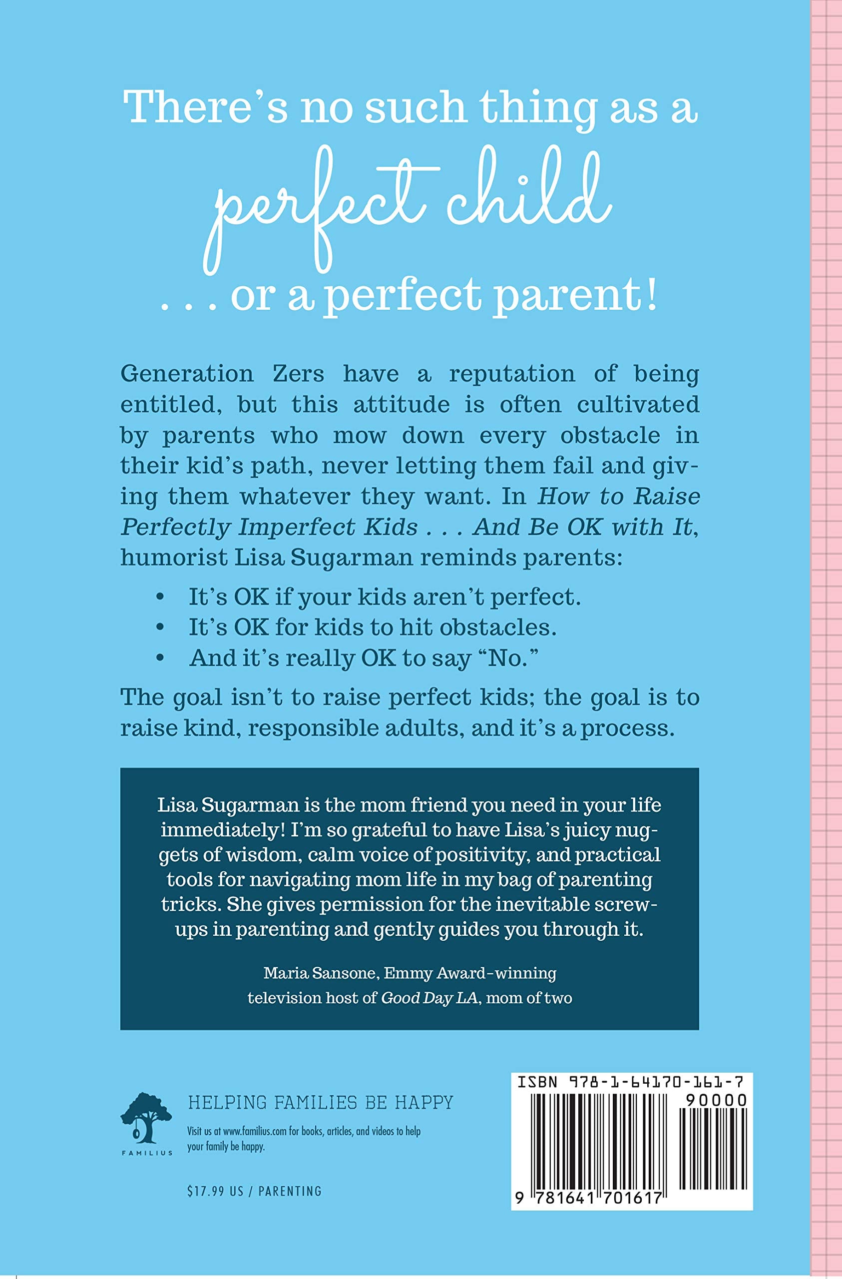 How to Raise Perfectly Imperfect Kids and Be OK with It Children's Book Familius, LLC   