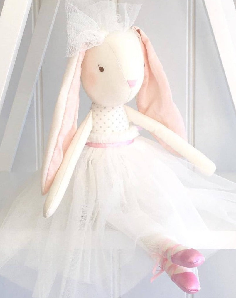 Bronte Ballet Bunny - Fog & Pink Kids Toys Alimrose   