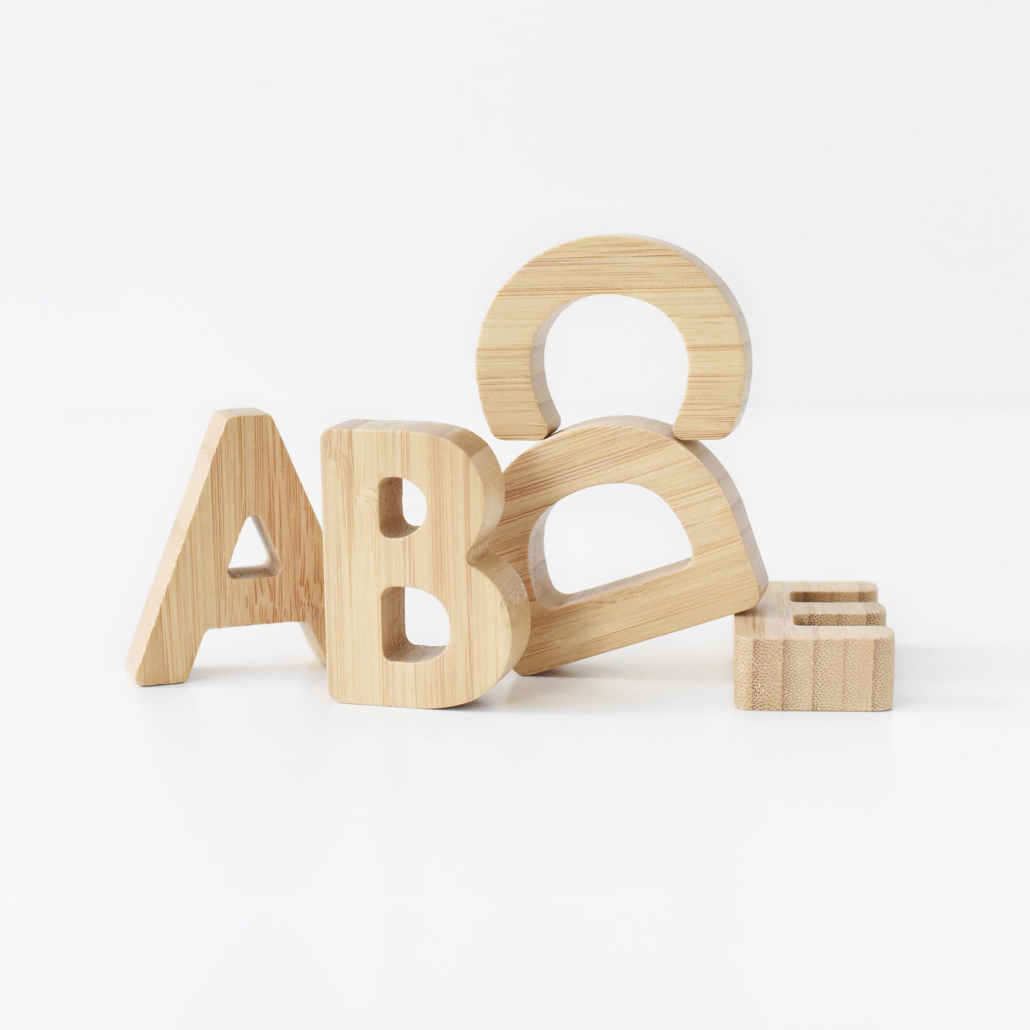 Bamboo Alphabet Wood + Bamboo Toys Wee Gallery   