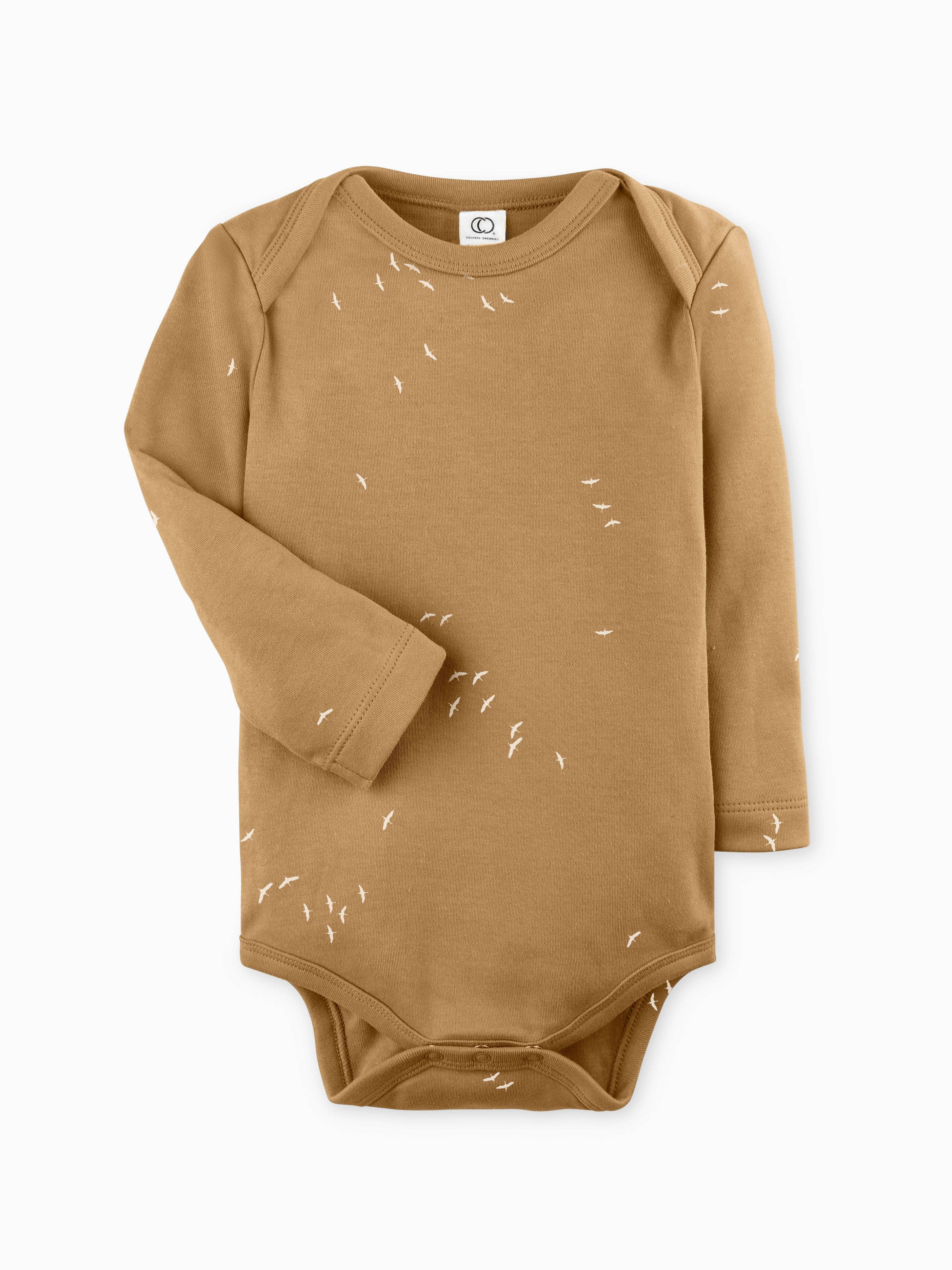 River Bodysuit - Flock / Amber Baby Clothing Colored Organics   