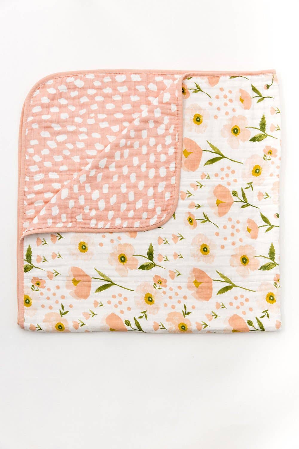 Blush Bloom Reversible Quilt Baby Essentials Clementine Kids   